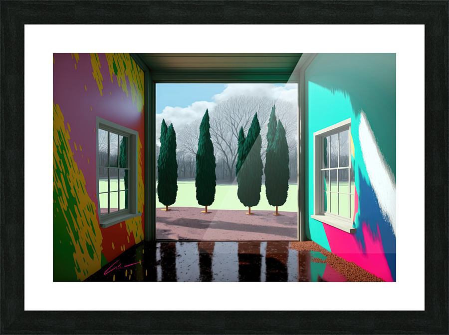 Garage Picture Frame print