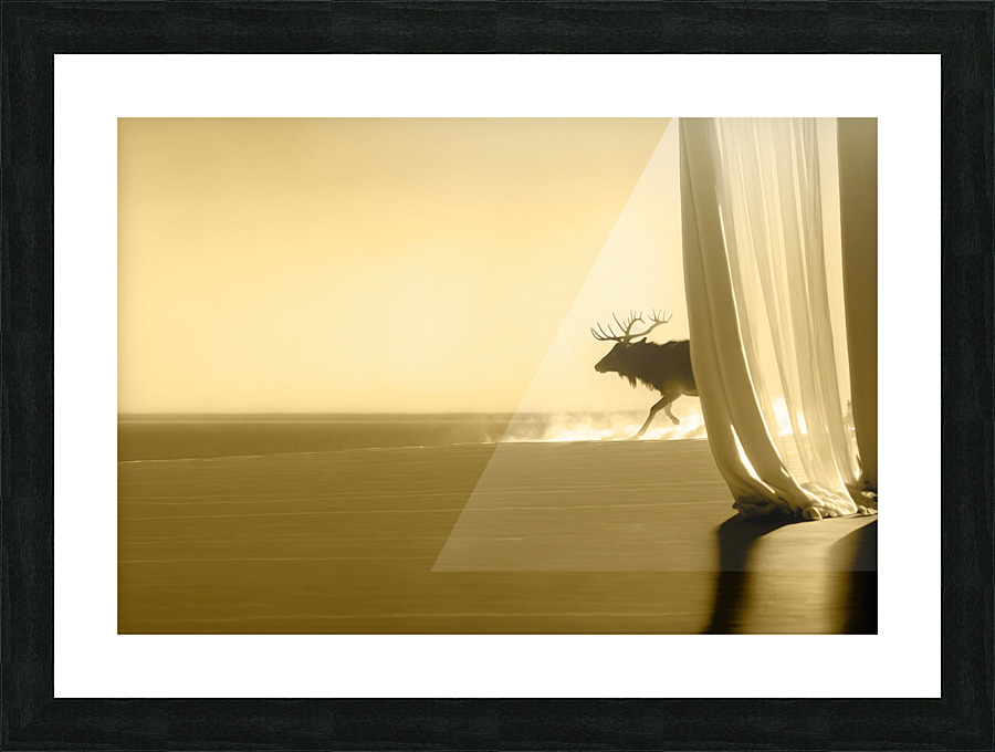Elk 1 Picture Frame print