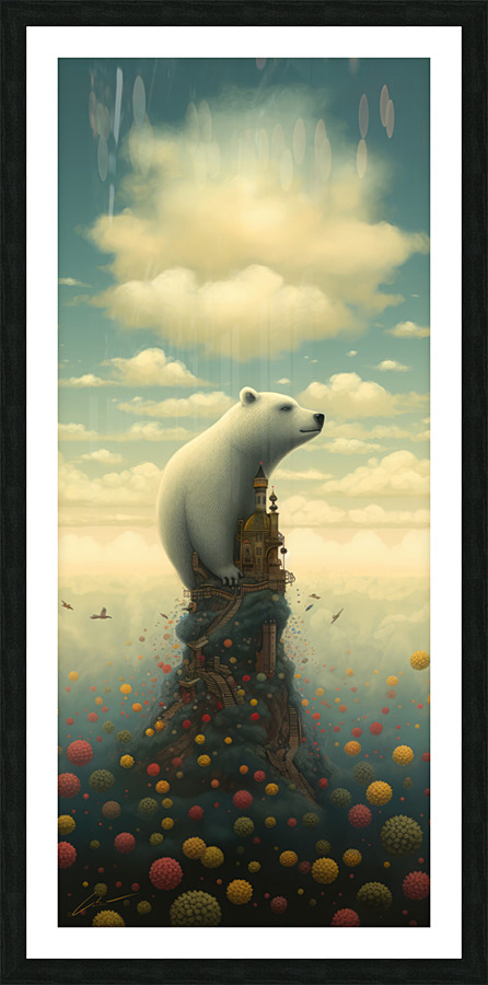 City Climber Picture Frame print