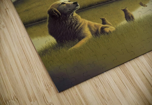 Dog in the Future Christopher Rousseau Villella puzzle