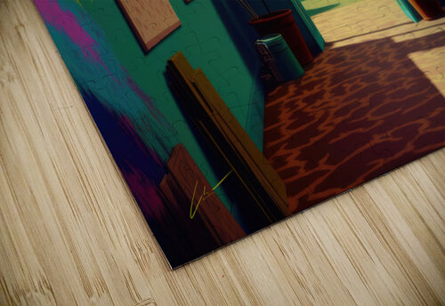 Yellow Doors Christopher Rousseau Villella puzzle
