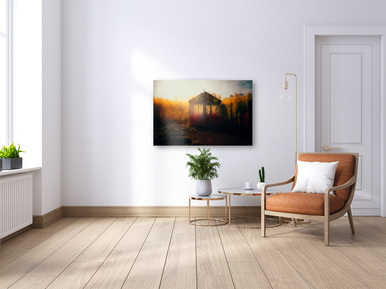 Studio in a Cornfield Reproduction