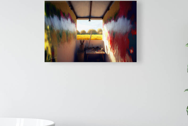 Art Studio in Weat Feild by Christopher Rousseau Villella