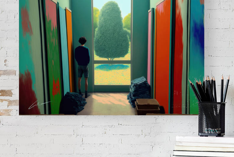 Laundry Day at Hostel by Christopher Rousseau Villella