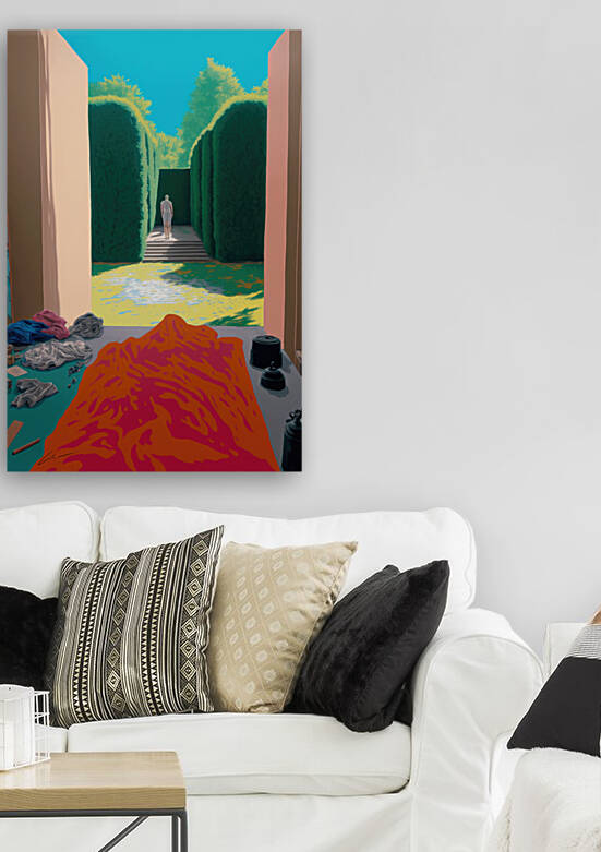 Rental Labyrinth Enterance by Christopher Rousseau Villella