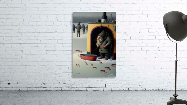 Fish-er-Man Wall Preview