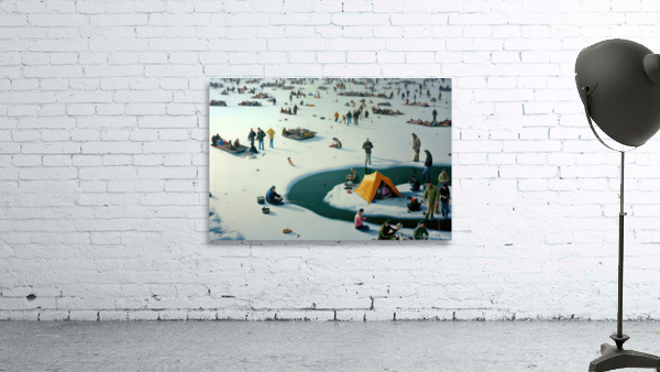 Ice Fishing Wall Preview