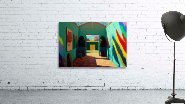Yellow Doors Wall Preview
