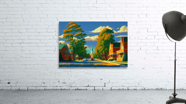 Small Town Street Wall Preview