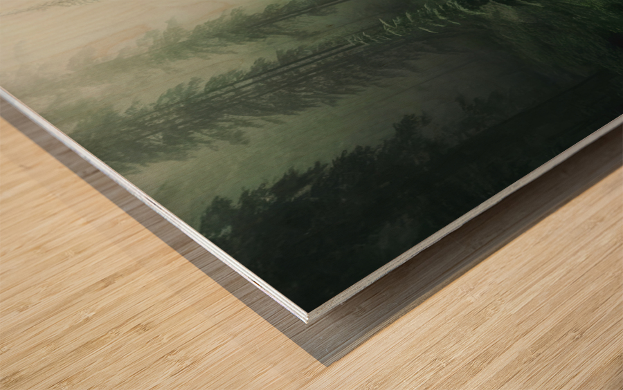 Deep Woods Wood print