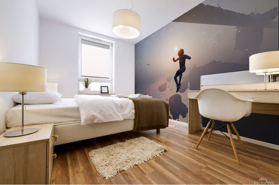 Freefall Mural print