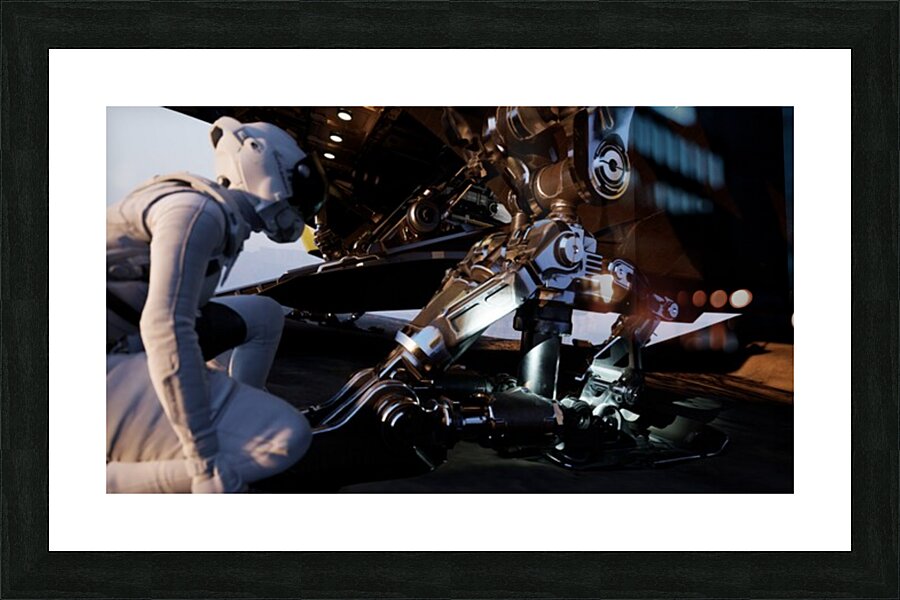 Maintenance Picture Frame print