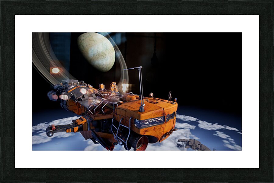 Packlite Space Picture Frame print