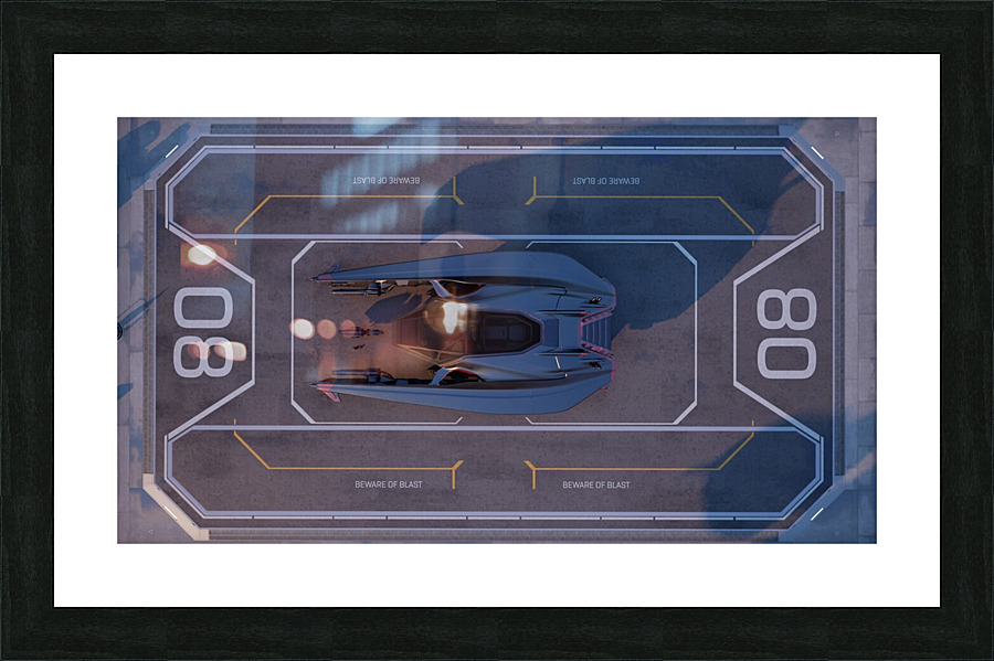 To Scale Picture Frame print