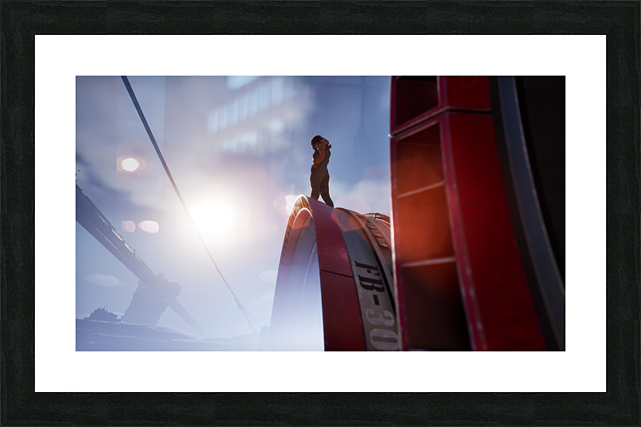 Packlite Engine Test 2 Picture Frame print
