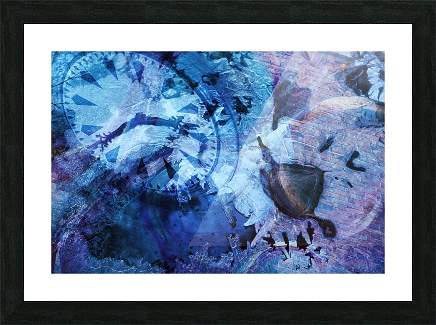 Freezing Picture Frame print