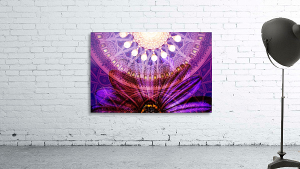Oriental Flower Collage  Wall Preview