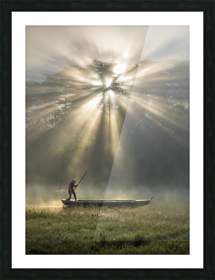 Under sunshine Picture Frame print