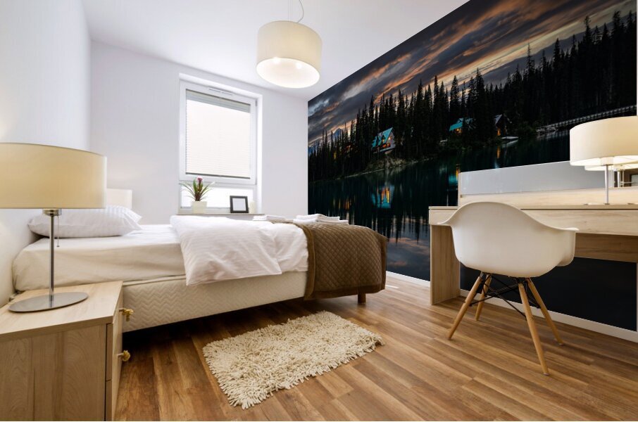 Emerald Lake  Mural print