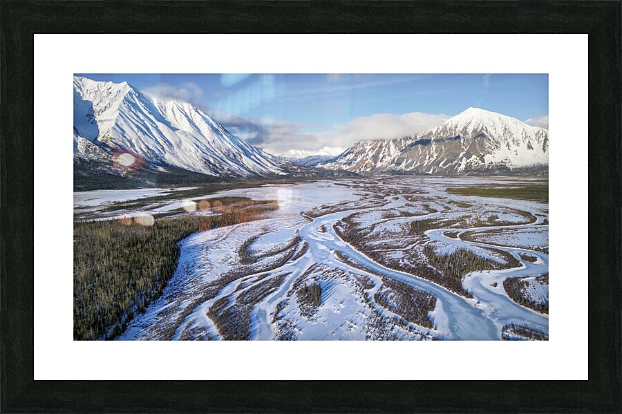 The Yukon Picture Frame print