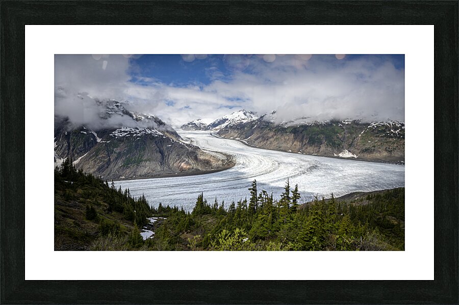 Salmon Glacier 2 Picture Frame print