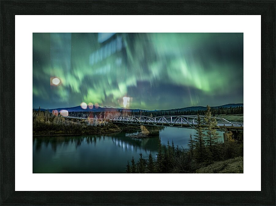 Takhini Bridge Picture Frame print