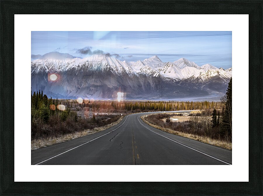 The Yukon  Picture Frame print