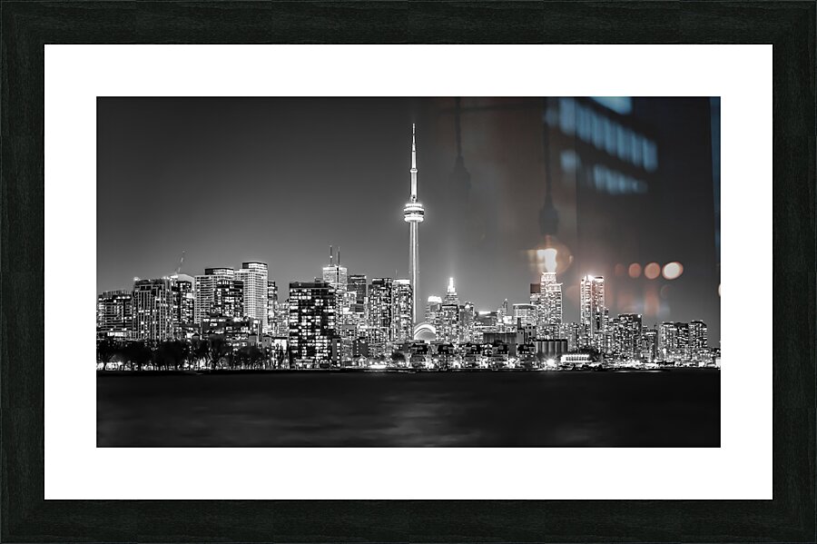 Toronto Skyline  Picture Frame print