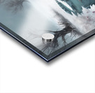 Chiaroscuro Blossoms: The Dance of Light and Shadow Acrylic print