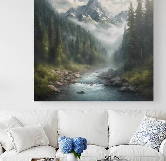 Breathtaking mountain range with a clear  by Mariam Elghazaly