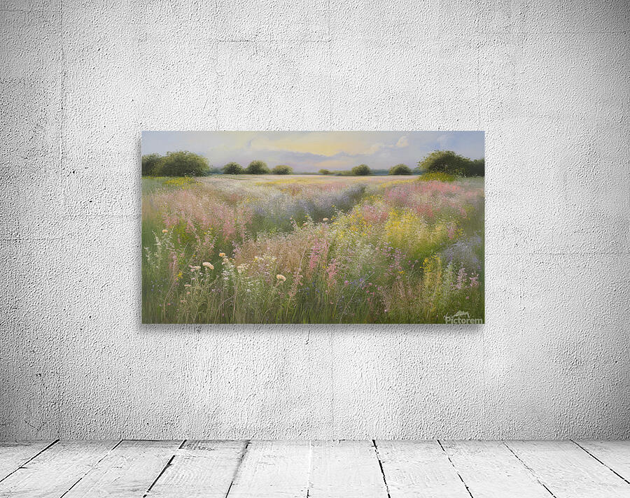 Wildflower Symphony Wall Preview