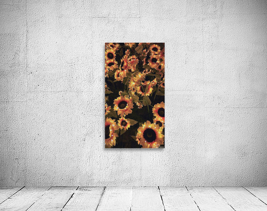 Beautiful sunflowers  Wall Preview