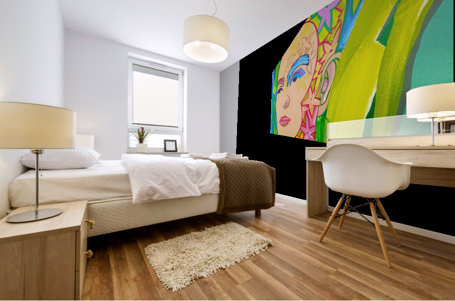 Frida magnificent  Mural print