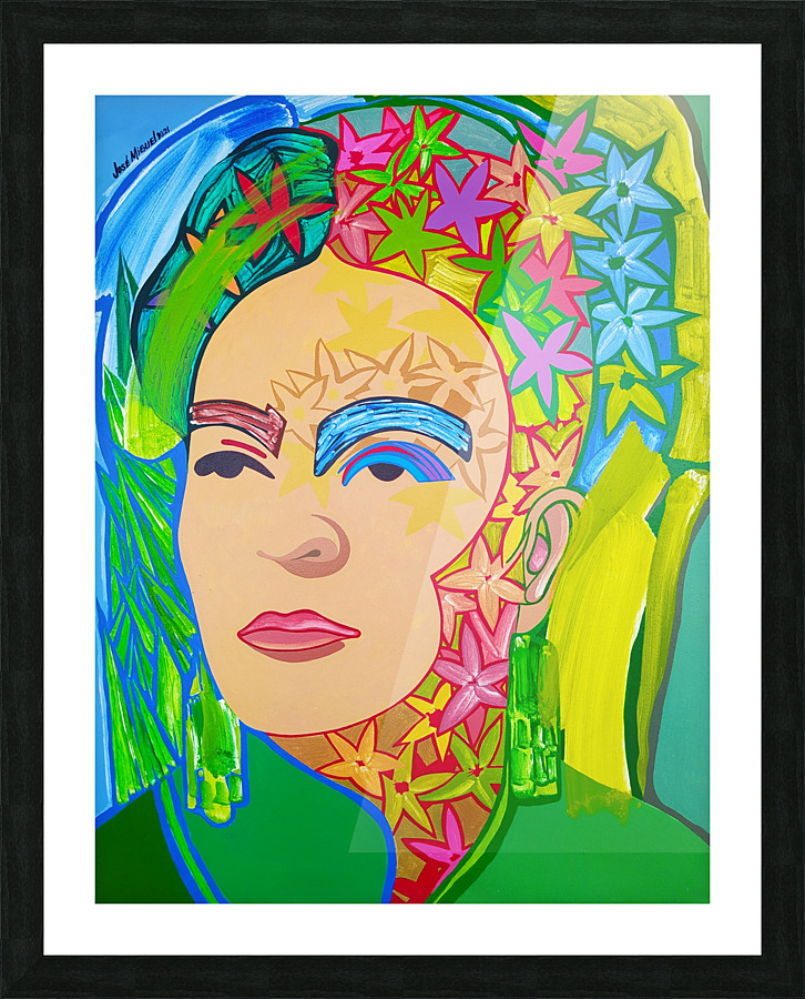 Frida magnificent  Picture Frame print