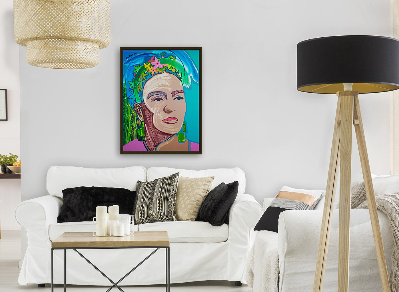 Frida nude  Reproduction