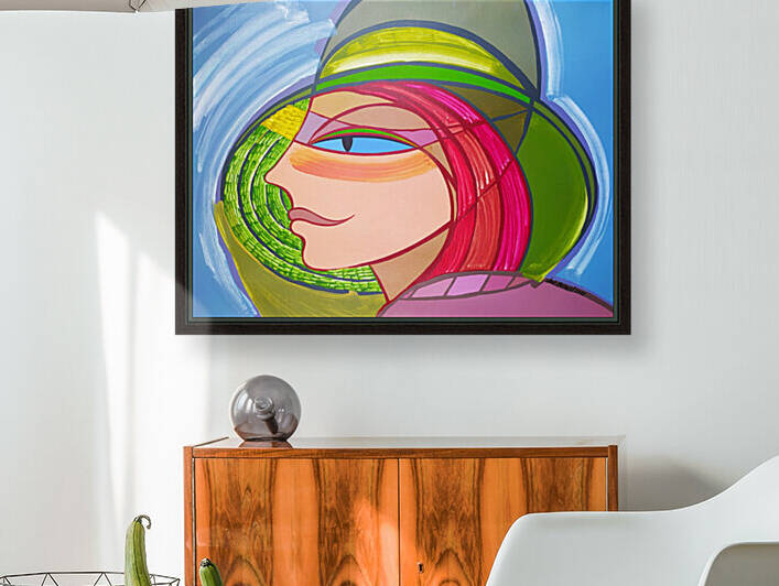 Woman with green hat   by Jose Miguel Perez Hernandez