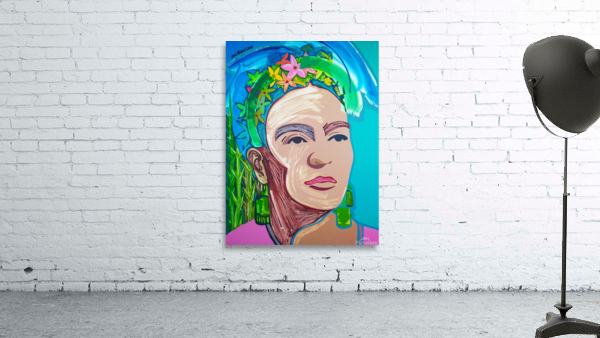 Frida nude  Wall Preview