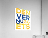 Denver Nuggets 12 Acrylic Print