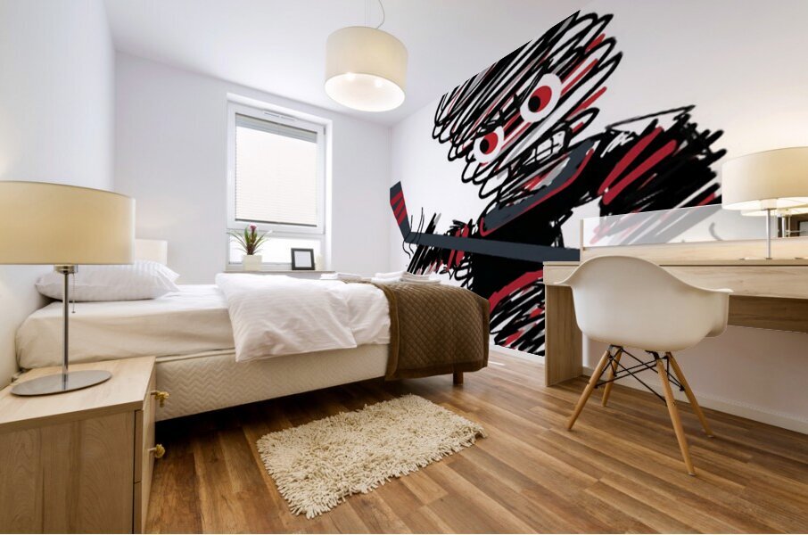Carolina Hurricanes 18 Mural print