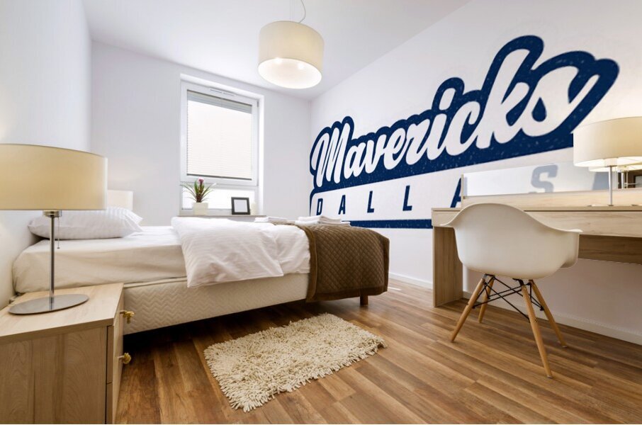 Dallas Mavericks 21 Mural print