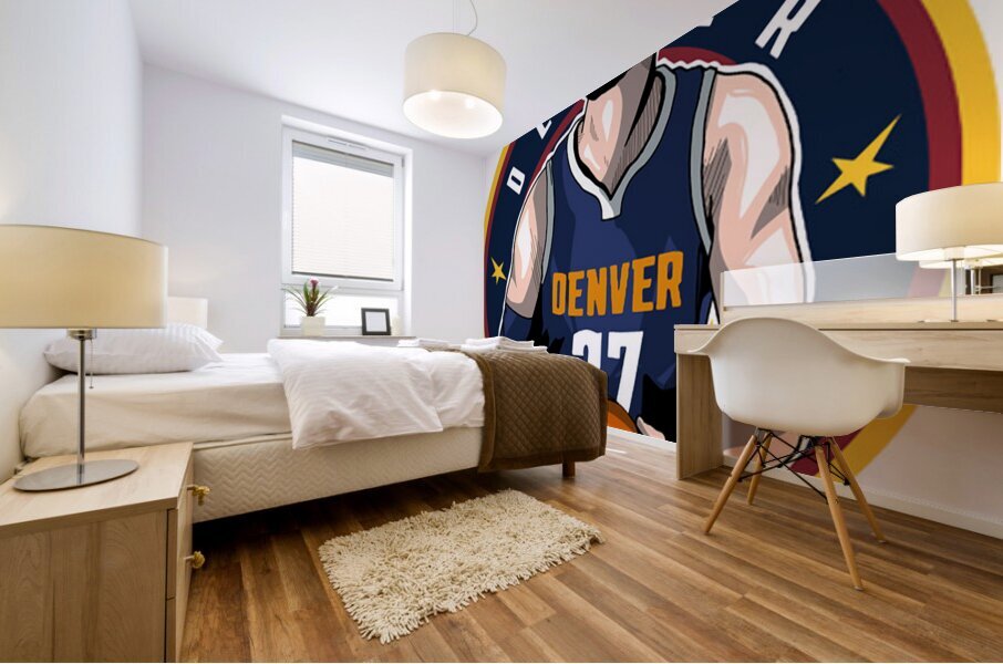 Denver Nuggets 8 Mural print