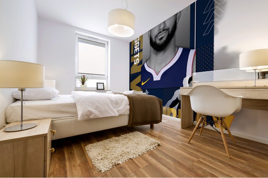 Denver Nuggets 18 Mural print