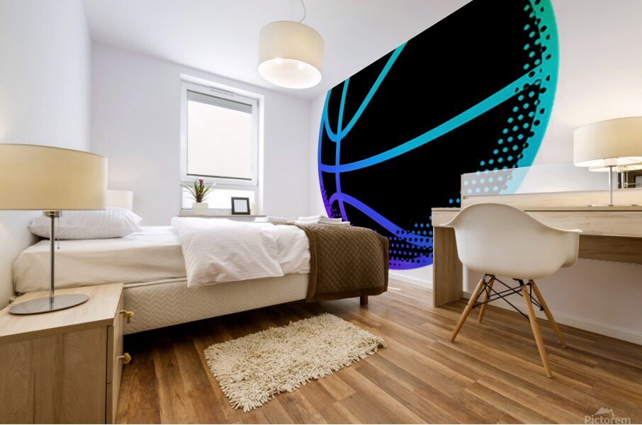 Denver Nuggets 23 Mural print