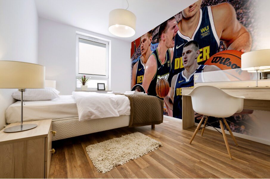 Denver Nuggets 27 Mural print