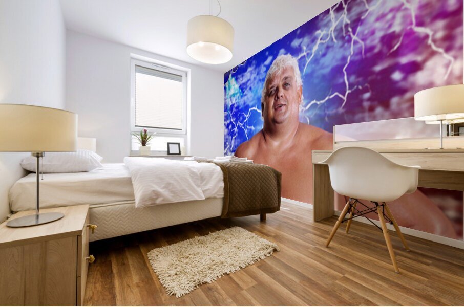 Dusty Rhodes 27 Mural print
