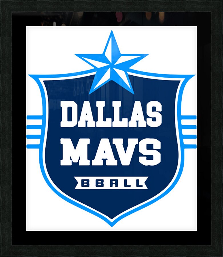 Dallas Mavericks 13 Picture Frame print