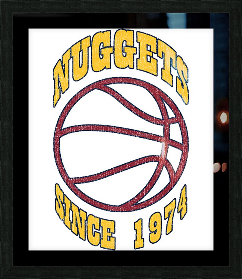 Denver Nuggets 3 Picture Frame print