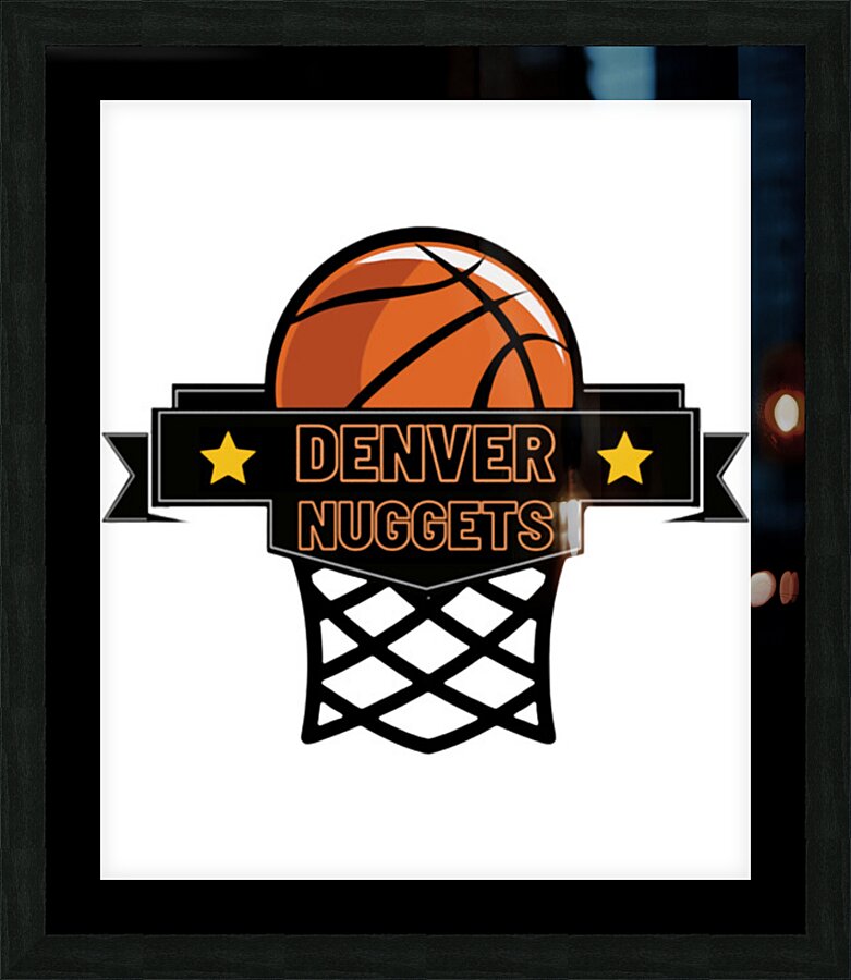 Denver Nuggets 7 Picture Frame print