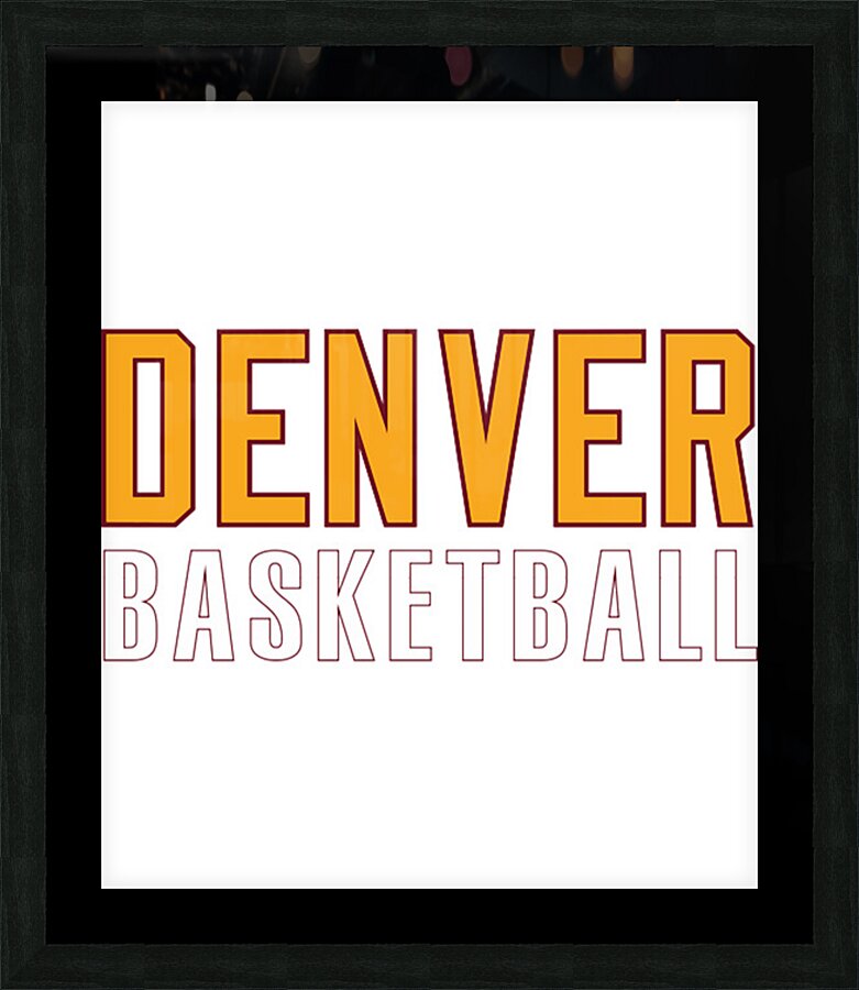 Denver Nuggets 13 Picture Frame print