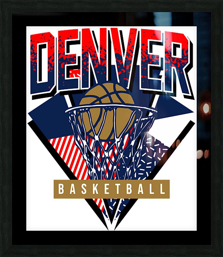 Denver Nuggets 15 Picture Frame print